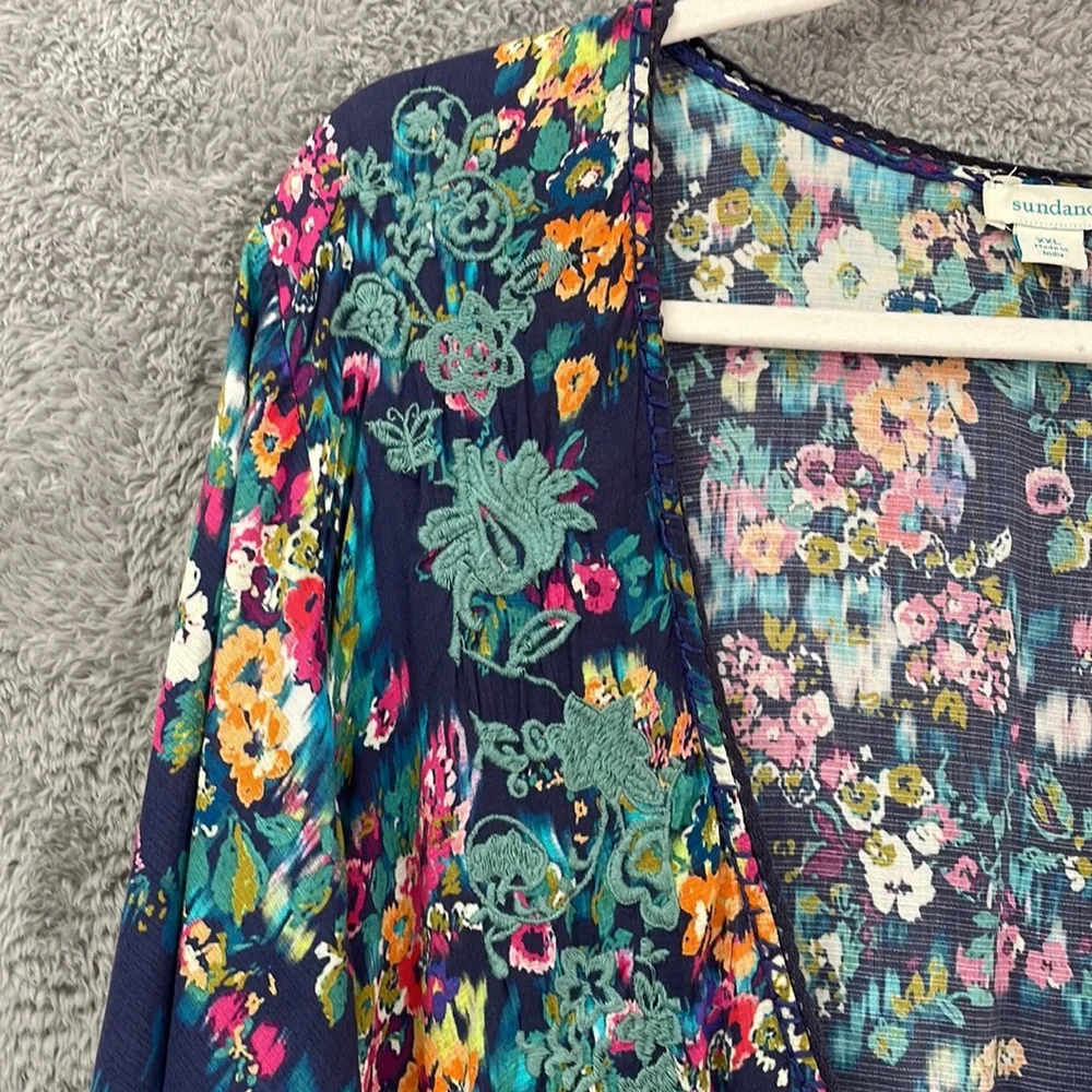 Floral V-Neck Dress - Picture 4 of 13